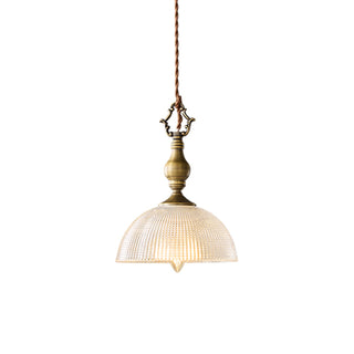 Lucien Prismatic Glass Pendant