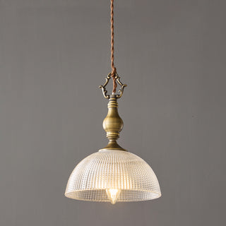 Lucien Prismatic Glass Pendant