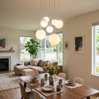 Lumiere Opal Glass Pendant Lamp