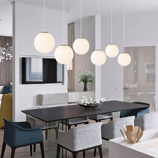 Lumiere Opal Glass Pendant Lamp
