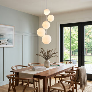 Lumiere Opal Glass Pendant Lamp