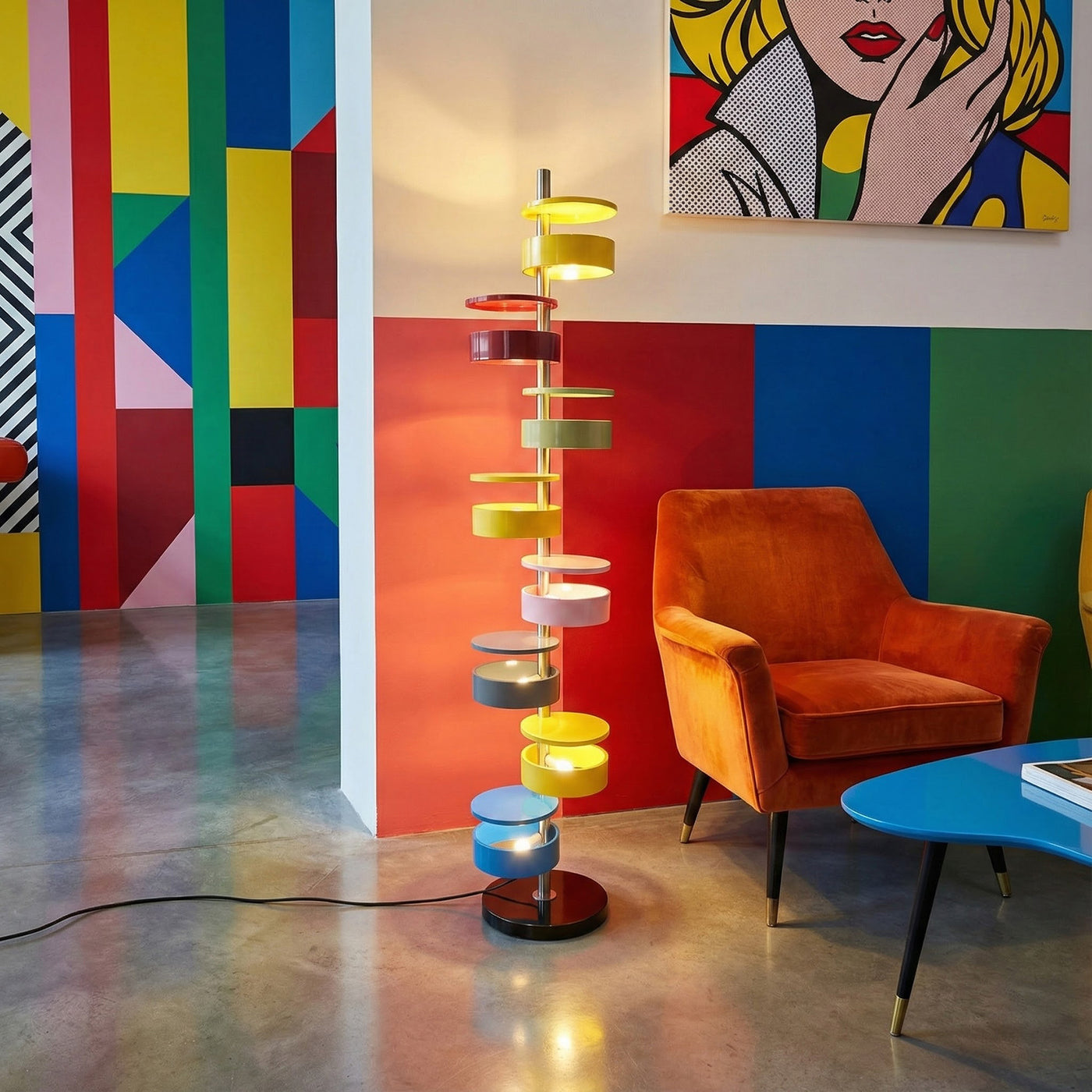Luminis Colorful Floor Lamp – Pinlighting