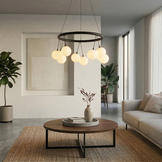 Luna Halo Chandelier