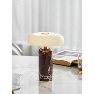 Lunara Marble Table Lamp (Built-in Battery)