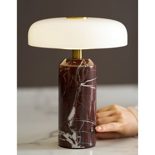 Lunara Marble Table Lamp (Built-in Battery)