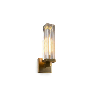 Luvent Crystal Pillar Sconce