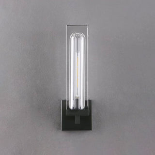 Luvent Crystal Pillar Sconce
