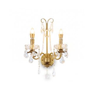 Lyra Butterfly Crystal Wall Sconce