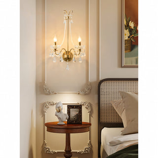 Lyra Butterfly Crystal Wall Sconce