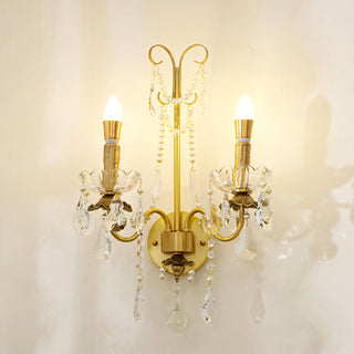 Lyra Butterfly Crystal Wall Sconce