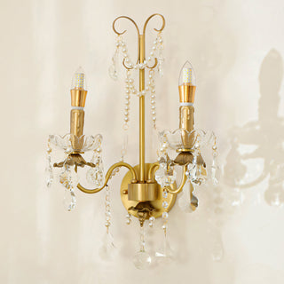 Lyra Butterfly Crystal Wall Sconce