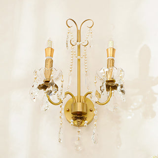 Lyra Butterfly Crystal Wall Sconce