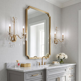 Lyra Butterfly Crystal Wall Sconce