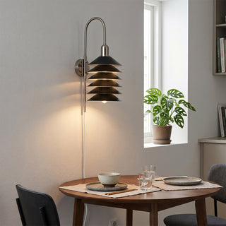 Lyra Multi-Tiered Plug-In Wall Light