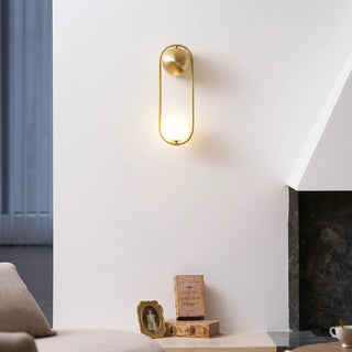 Lyrice Capsule Orb Sconce