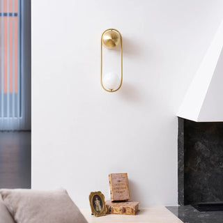 Lyrice Capsule Orb Sconce