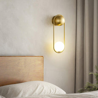 Lyrice Capsule Orb Sconce