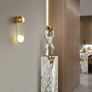 Lyrice Capsule Orb Sconce