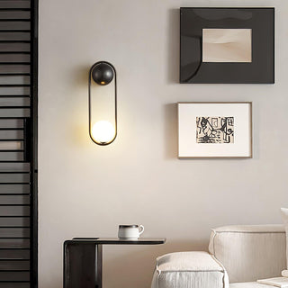 Lyrice Capsule Orb Sconce