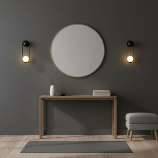 Lyrice Capsule Orb Sconce