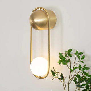 Lyrice Capsule Orb Sconce