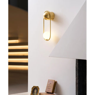 Lyrice Capsule Orb Sconce