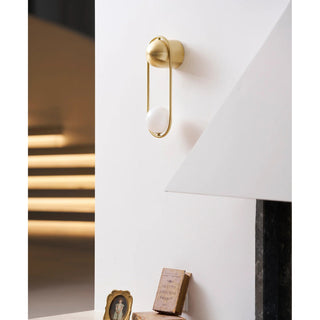 Lyrice Capsule Orb Sconce