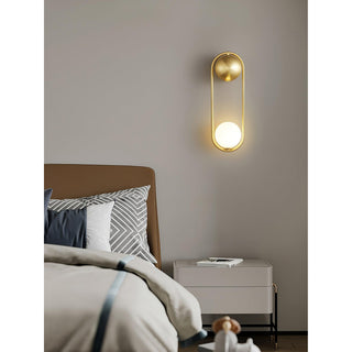 Lyrice Capsule Orb Sconce