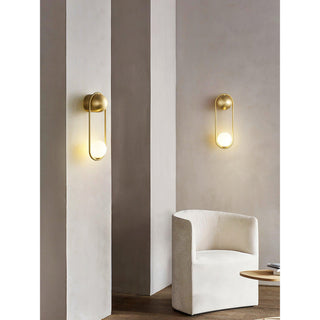 Lyrice Capsule Orb Sconce