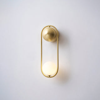 Lyrice Capsule Orb Sconce