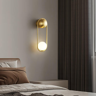 Lyrice Capsule Orb Sconce