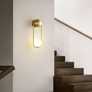 Lyrice Capsule Orb Sconce