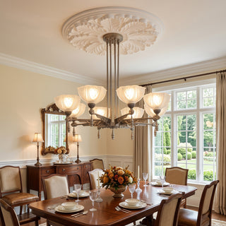 Lysandra Petal Glass Chandelier