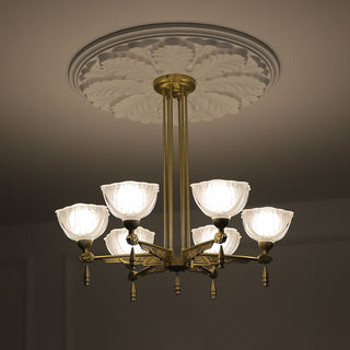 Lysandra Petal Glass Chandelier