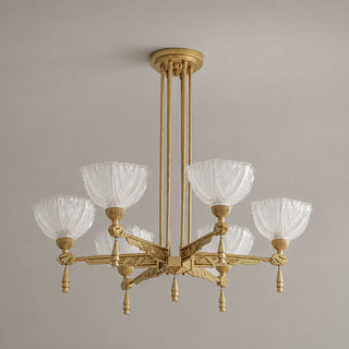 Lysandra Petal Glass Chandelier