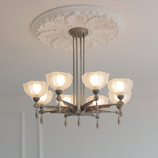 Lysandra Petal Glass Chandelier