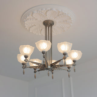 Lysandra Petal Glass Chandelier