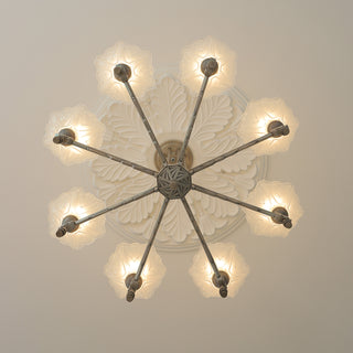 Lysandra Petal Glass Chandelier