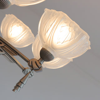 Lysandra Petal Glass Chandelier