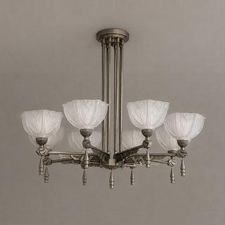 Lysandra Petal Glass Chandelier
