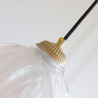 Lysandra Petal Glass Pendant Lamp