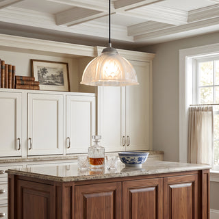 Lysandra Petal Glass Pendant Lamp