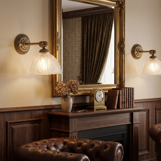Lysandra Petal Glass Wall Sconce