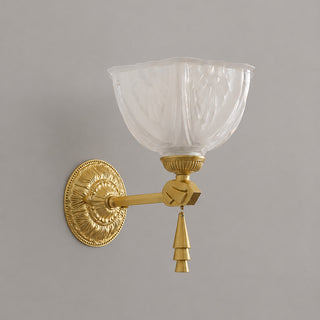 Lysandra Petal Glass Wall Sconce
