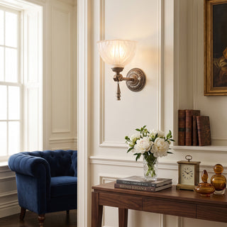 Lysandra Petal Glass Wall Sconce