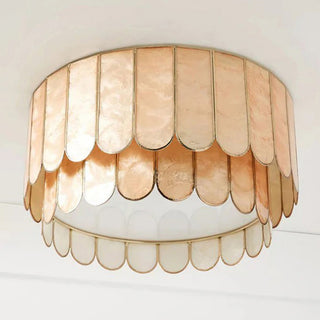 Madelyn Capiz Shell Ceiling Lamp
