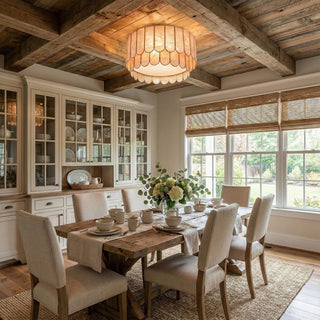 Madelyn Capiz Shell Ceiling Lamp