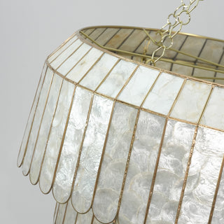 Madelyn Capiz Shell Chandelier