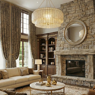 Madelyn Capiz Shell Chandelier