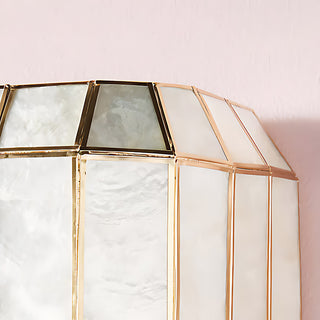 Madelyn Capiz Shell Wall Light
